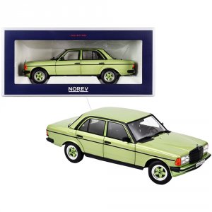 Norev 183795 1984 Mercedes Benz 200 With Amg Bodykit Silvergreen Metal