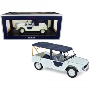 Norev 181516 1983 Citroen Mehari Azur Bluish White With Dark Blue Top 