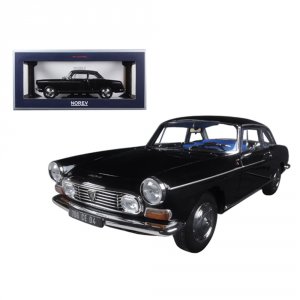 Norev 184778 1967 Peugeot 404 Coupe Black 118 Diecast Model Car By