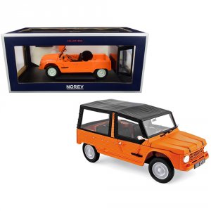 Norev 181515 1983 Citroen Mehari Matt Kirghiz Orange With Black Top 11