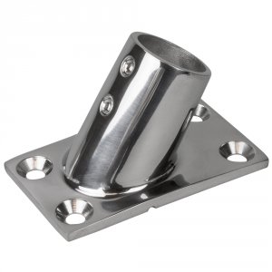 Seadog 281601-1 Sea-dog Rail Base Fitting Rectangular Base 60deg; 316 