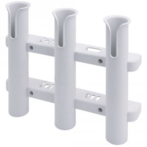 Seadog 325038-1 Sea-dog Three Pole Rod Storage Rack - White