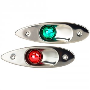 Seadog 400180-1 Sea-dog Stainless Steel Flush Mount Side Lights