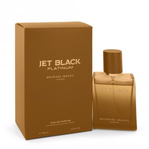 Michael 551283 Jet Black Platinum Eau De Parfum Spray 3.4 Oz For Men