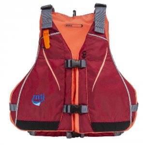 Mti MV807M-XS/S-857 Mti Moxie Women39;s Life Jacket - Merlotcoral - X-