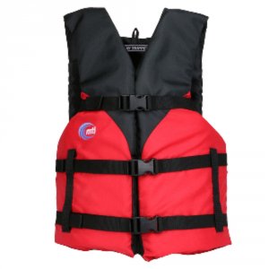 Mti MV602B-4 Mti Day Tripper Life Jacket - Red