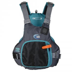 Mti MV706F-L/XL-845 Mti Vibe Life Jacket - Blackturquoise - Largex-lar