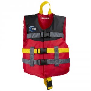 Mti MV230H-123 Mti Child Life Jacket - Redblack - 30-50lbs