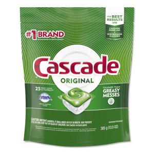 Procter 80720PK Cascade Platinum Detergent Pacs - Fresh Scent - 21  Pa