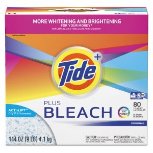 Procter 84998EA Tide Vivid Plus Bleach Detergent - Powder - 144 Oz (9 