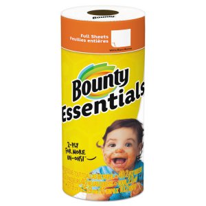 Procter 74657EA Bounty Essentials Paper Towel Rolls - 2 Ply - 40 Sheet