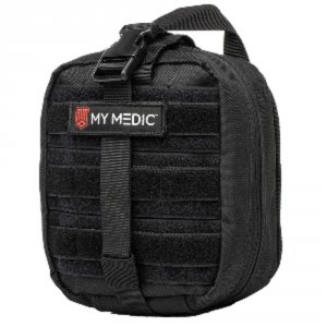 Mymedic MM-KIT-U-MED-BLK-ADV Myfak First Aid Kit - Advanced - Black