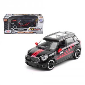 Motormax 73773bk Mini Cooper S Countryman 32 Black With Red Graphics G