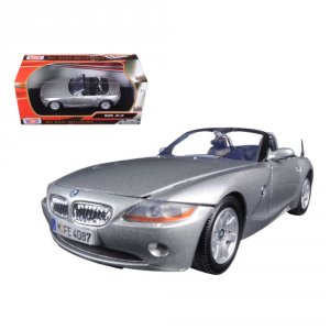 Motormax 73269bl Bmw Z4 Convertible Blue Metallic 124 Diecast Model Ca