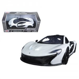 Motormax 79325w Mclaren P1 White 124 Diecast Model Car By