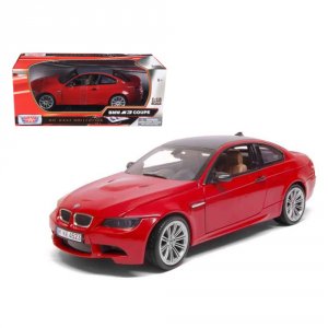 Motormax 73182r Bmw M3 E92 Coupe Red 118 Diecast Model Car By