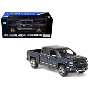 Motormax 79353bl 2018 Chevrolet Silverado Ltz Pickup Truck Centennial 