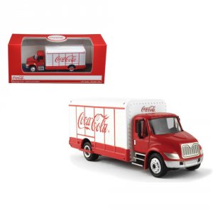 Motorcity 870001 Coca-cola Beverage Truck Red And White 187 Diecast Mo