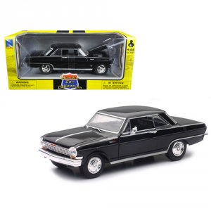 New 71823B 1964 Chevrolet Nova Ss Black Muscle Car Collection 125 Diec