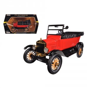 Motormax 79328r 1925 Ford Model T Touring Red 124 Diecast Model Car By