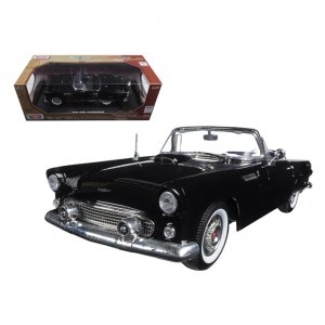 Motormax 73173TC 1956 Ford Thunderbird Black Timeless Classics 118 Die