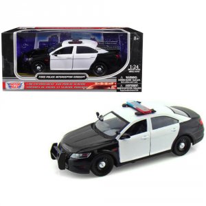 Motormax 76925CONCEPT Ford Police Interceptor Concept Car Unmarked Bla