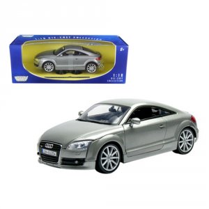 Motormax 73177gry 2007 Audi Tt Coupe Grey 118 Diecast Car Model By