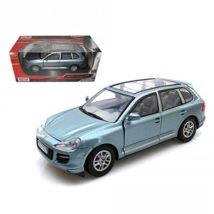 Motormax 73345gry Porsche Cayenne Turbo Grey 124 Diecast Car Model By