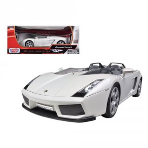 Motormax 79156w Lamborghini Concept S Pearl White 118 Diecast Car Mode