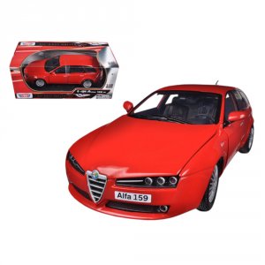 Motormax 79166r Alfa 159 Sw Red 118 Diecast Car Model By