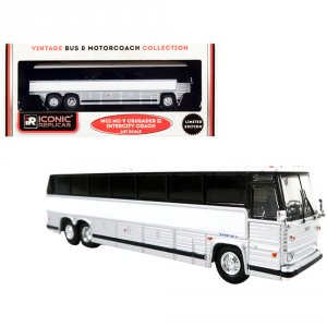 Iconic 87-0264 1980 Mci Mc-9 Crusader Ii Intercity Coach Bus Blank Whi