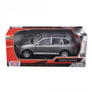 Motormax 73344gry 2008 Porsche Cayenne Gray Metallic 124 Diecast Model