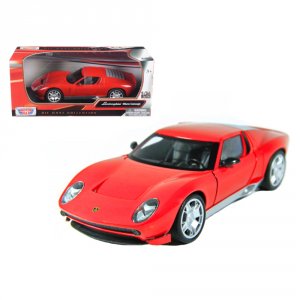 Motormax 73367r Lamborghini Miura Concept Yellow 124 Diecast Car Model