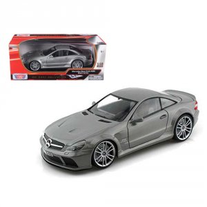 Motormax 79161gry Mercedes Sl65 Amg Black Series (r230) Grey 118 Dieca