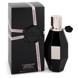 Viktor 546849 Flowerbomb Midnight Eau De Parfum Spray 1.7 Oz For Women