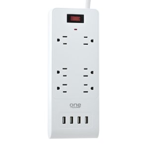 One PSS641 6 Outlet4 Usb Surge Pro