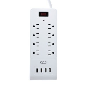 One PSS841 8 Outlet4 Usb Surge Pro