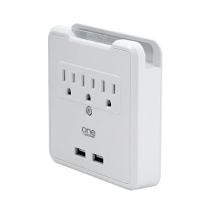 One PWS321 3 Outlet2 Usb Wall Tap