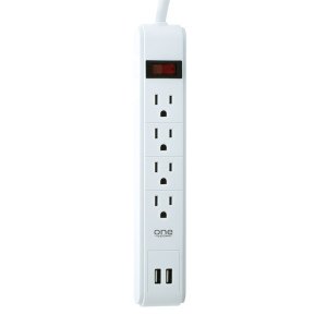 One PSS421 4 Outlet2 Usb Surge Pro