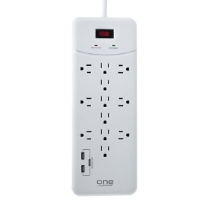 One PSS122 12 Outlet2 Usb Surge Pro