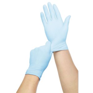 Medline MII CUR9315 Curad Powder-free Nitrile Disposable Exam Gloves -