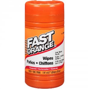 Permatex 25051 Fast Orangereg; Heavy Duty Hand Cleaner Wipes - 72-piec