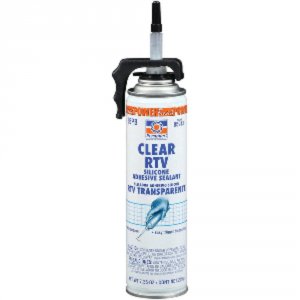 Permatex 85913 Clear Rtv Silicone Adhesive Sealant - 7.25oz