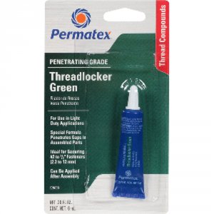 Permatex 29000 Penetrating Grade Threadlocker Green Tube - 6ml