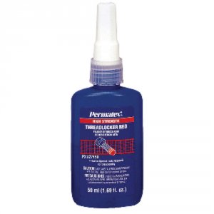 Permatex 27150 High Strength Threadlocker Red Bottle - 50ml