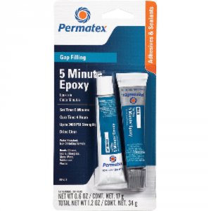 Permatex 84201 5 Minute Gap Filling Epoxy - .6oz