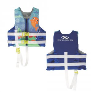 Puddle 2000037923 Child Hydroprenetrade; Life Vest - Blue Walrus - 30-