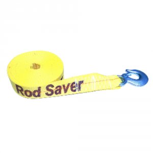 Rod WSY25 Heavy-duty Winch Strap Replacement - Yellow - 2