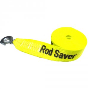 Rod WS3Y25 Heavy-duty Winch Strap Replacement - Yellow - 3