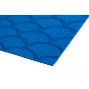 Seadek 23875-83801 40 X 80 5mm Sheet Bimini Blue Brushed Fish Scale - 